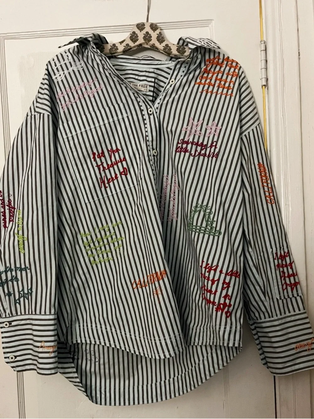 Free People / We The Free - Summer Road Trip Button Down - Picture 3 of 5